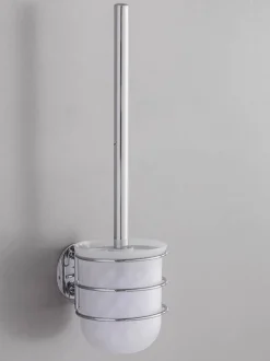 Accessoires wc acier chromé