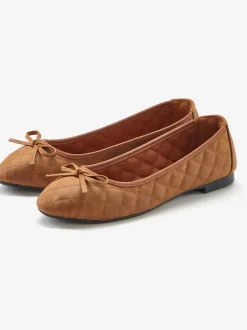 Ballerines classiques à la coupe arrondie avec nœuds