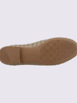 Ballerines cuir de vache verni