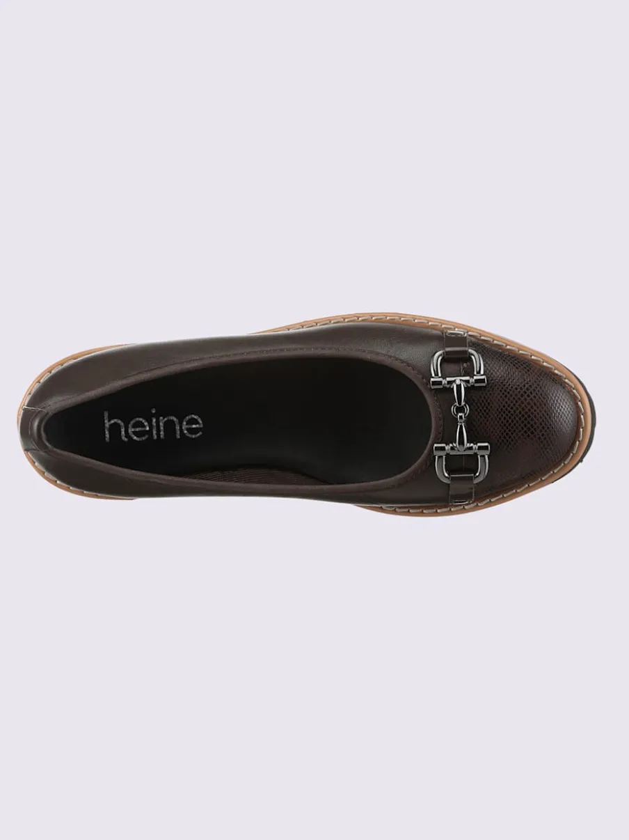 Ballerines cuir nappa de vache