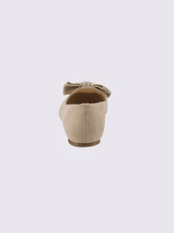 Ballerines cuir velours de chèvre