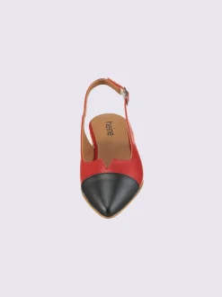 Ballerines ouvertes à l'arrière de fabrication portugaise
