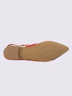 Ballerines ouvertes à l'arrière de fabrication portugaise