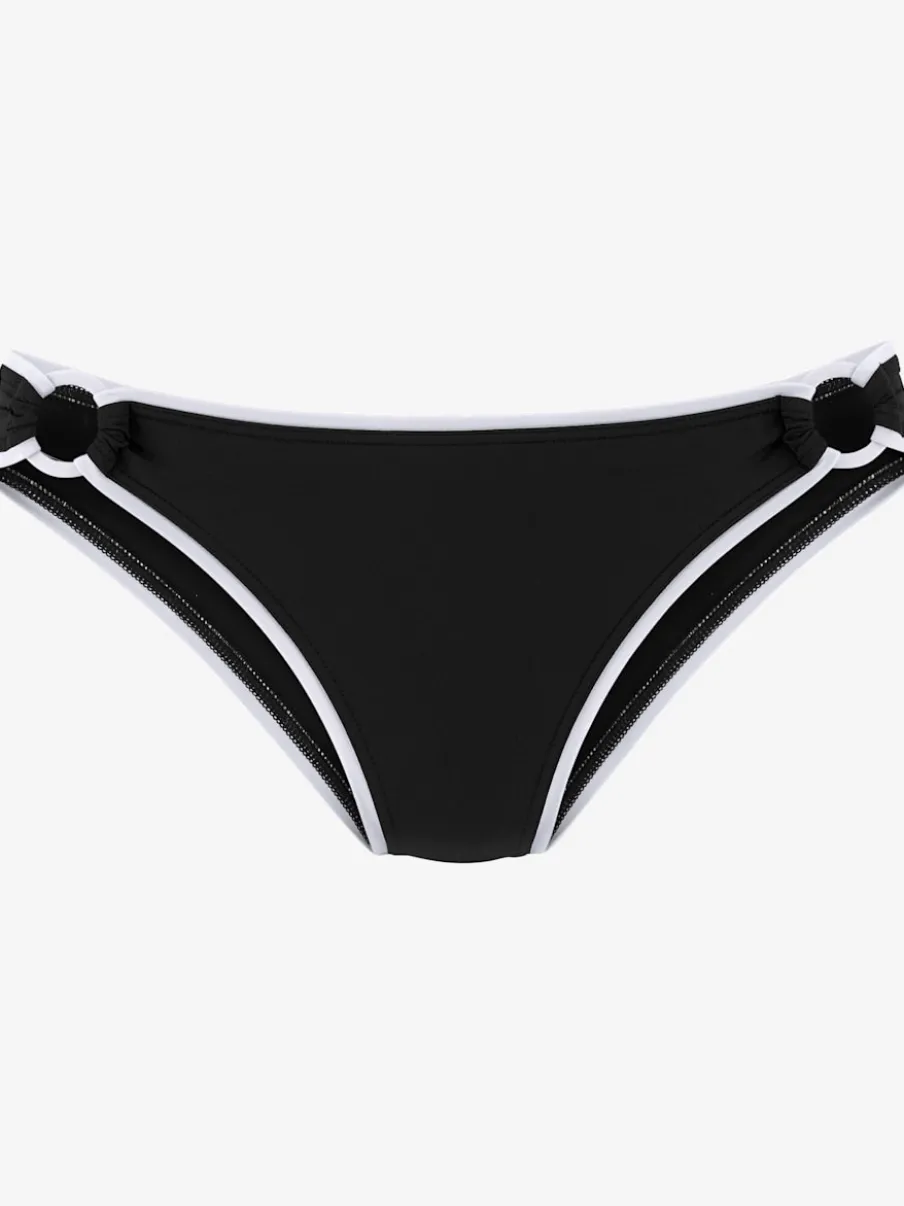 Bas de maillot de bain avec anneaux décoratifs et polyamide recyclé