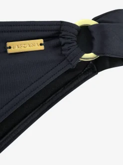 Bas de maillot de bain avec anneaux décoratifs sur les côtés
