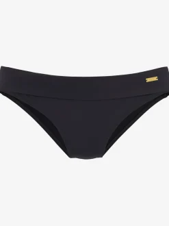 Bas de maillot de bain avec ceinture à revers et microfibre douce