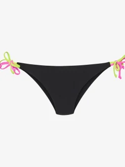 Bas de maillot de bain avec détails fluos contrastés et finitions soignées
