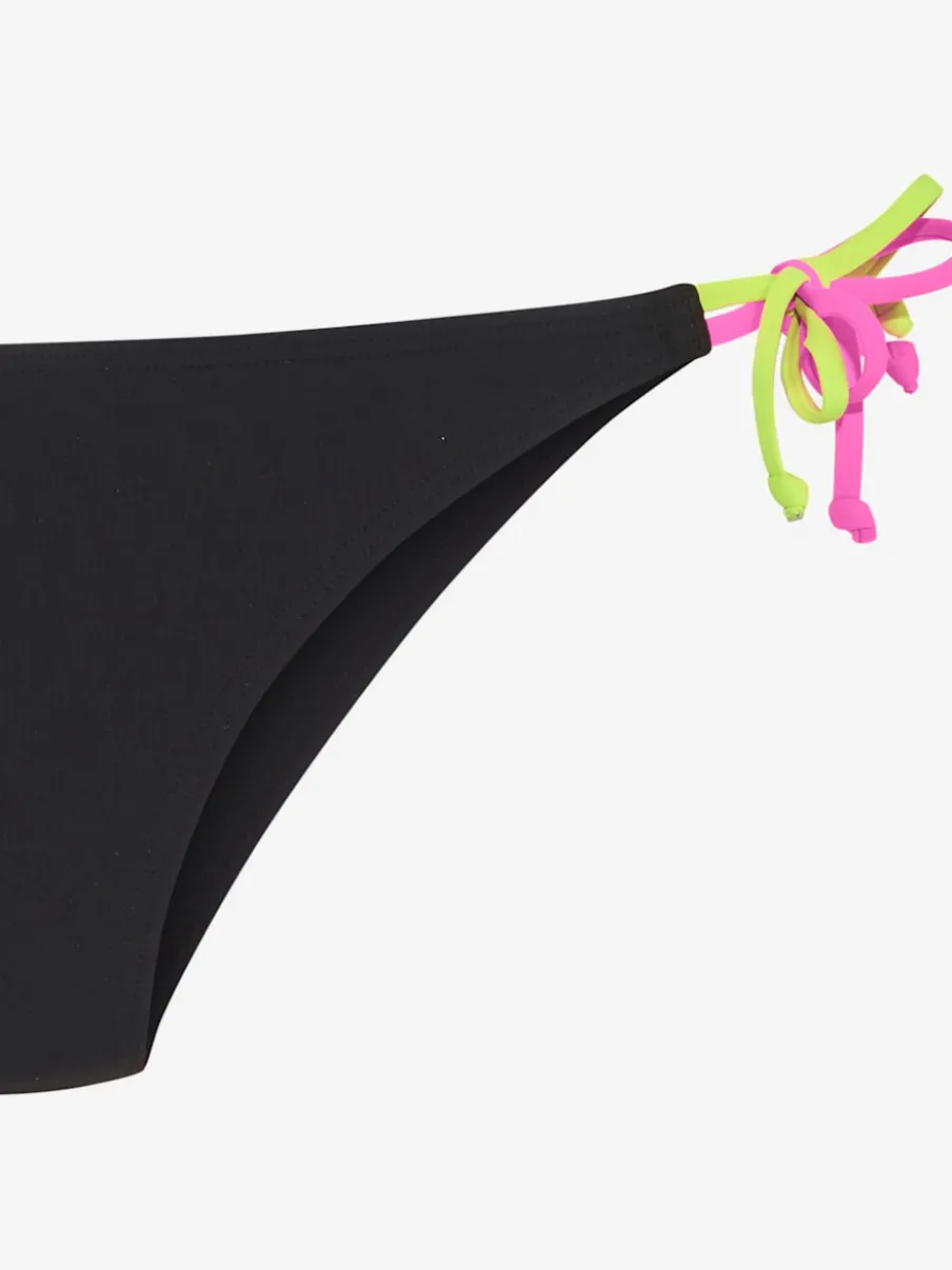 Bas de maillot de bain avec détails fluos contrastés et finitions soignées