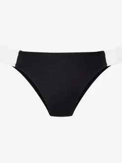 Bas de maillot de bain avec empiècements contrastés en polyamide recyclé