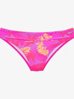 Bas de maillot de bain avec imprimé floral intégral