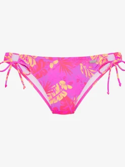 Bas de maillot de bain avec imprimé floral intégral