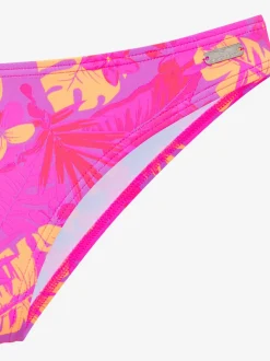 Bas de maillot de bain avec imprimé floral intégral