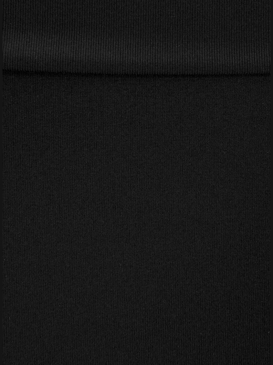 Bas de maillot de bain avec large ceinture à revers et microfibre douce