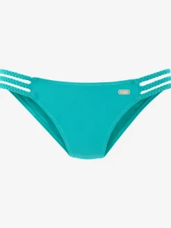 Bas de maillot de bain avec trois rubans tressés sur les côtés