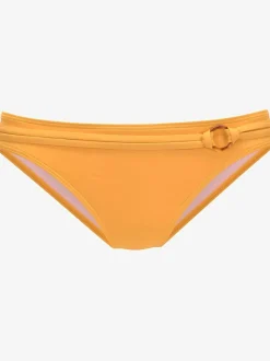 Bas de maillot de bain à ceinture fantaisie et anneau décoratif
