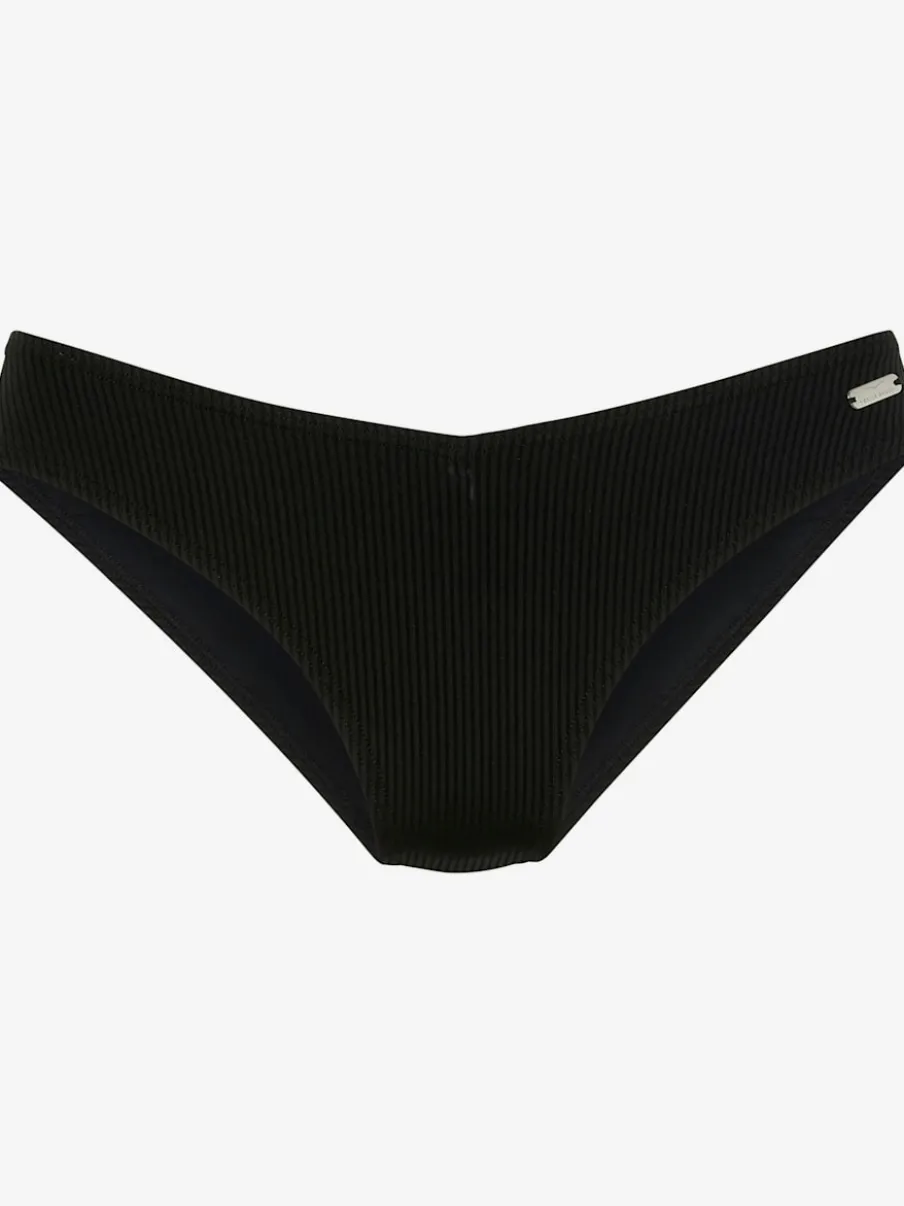 Bas de maillot de bain échancré avec ceinture en V devant
