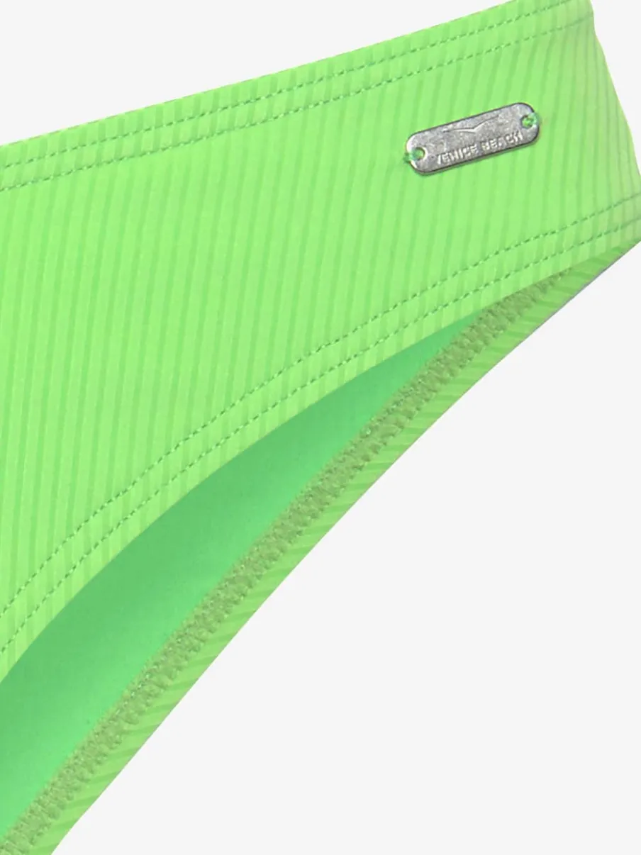 Bas de maillot de bain échancré avec ceinture en V devant