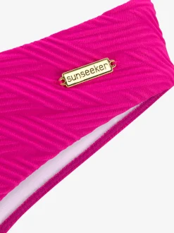 Bas de maillot de bain à échancrure haute avec matière douce