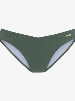 Bas de maillot de bain à échancrure haute avec matière douce