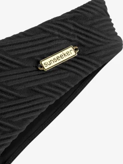 Bas de maillot de bain à échancrure haute avec matière douce