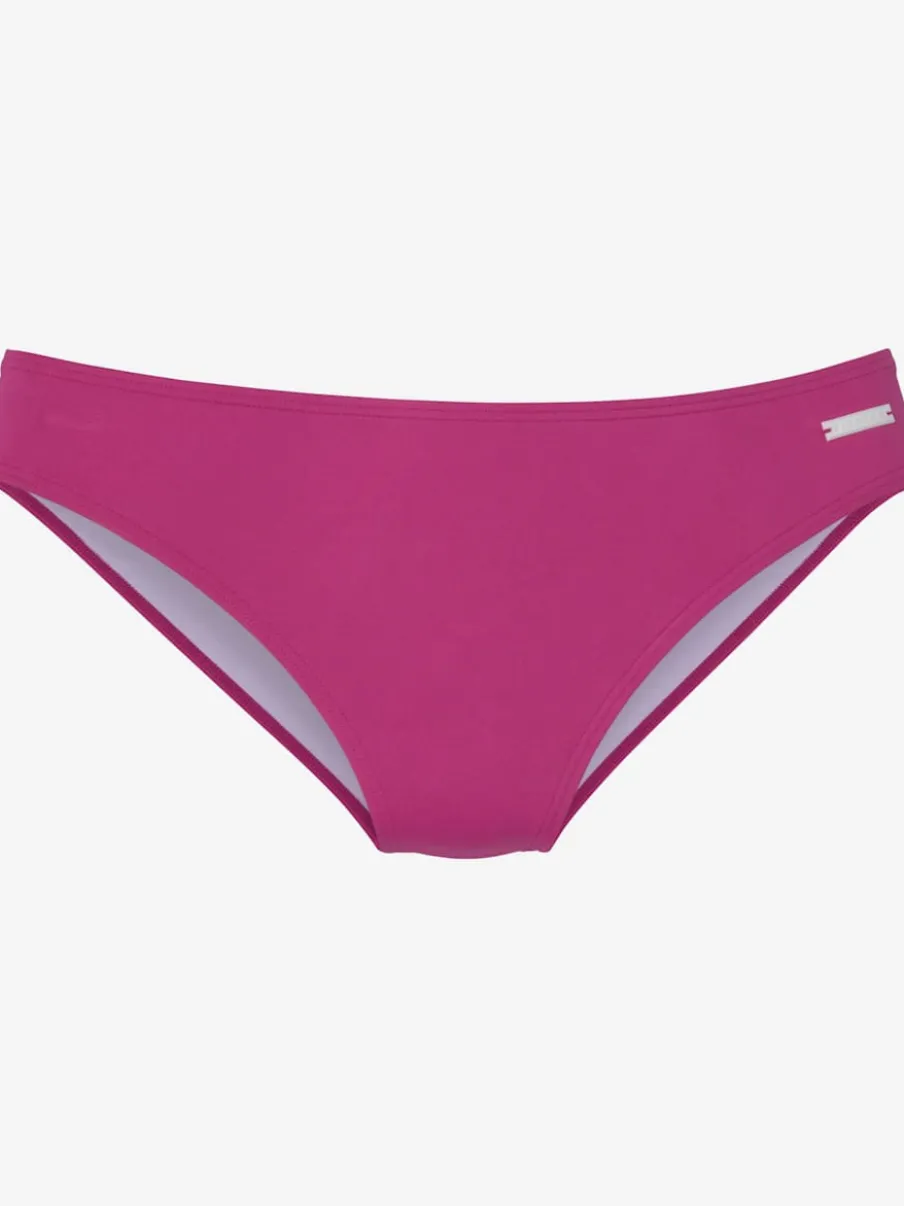 Bas de maillot de bain classique avec empiècements en polyamide recyclé