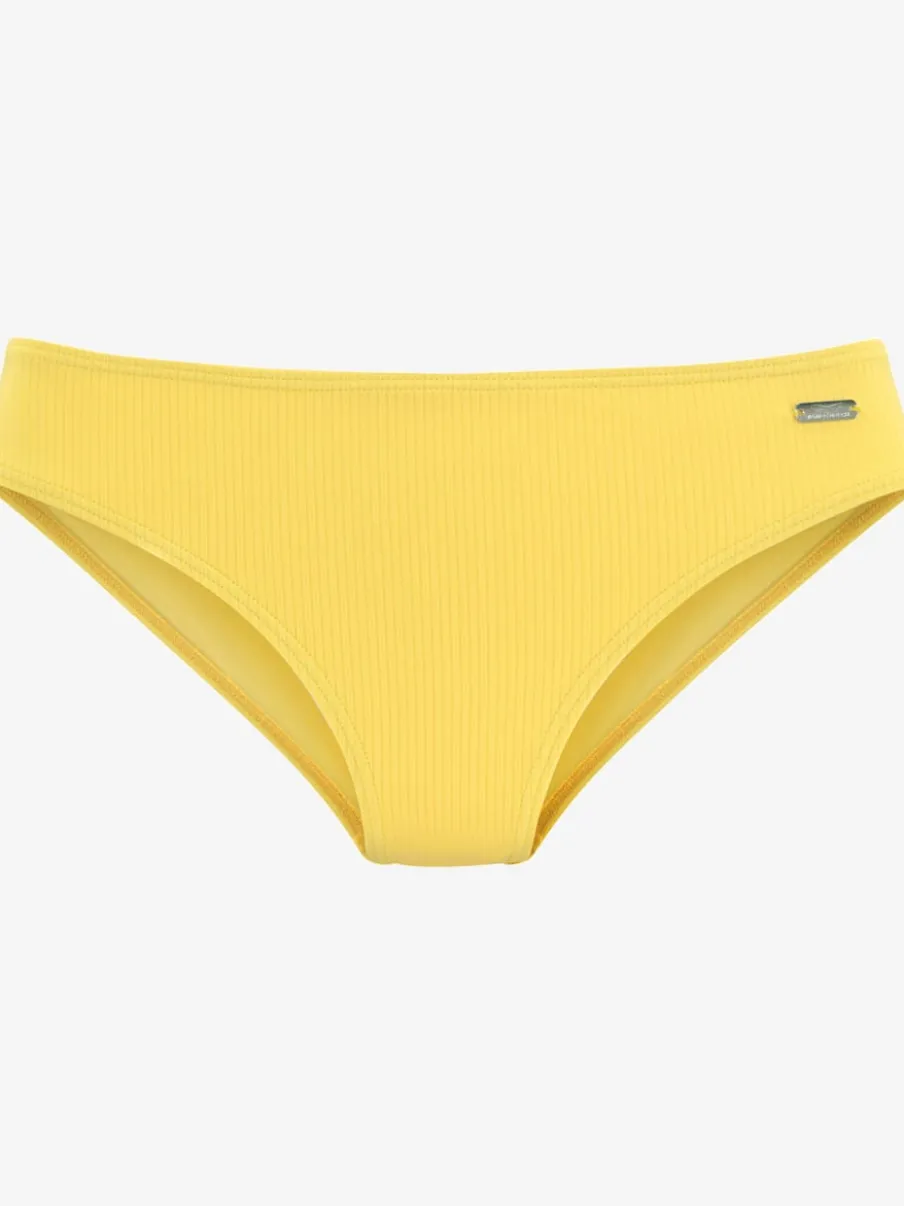 Bas de maillot de bain classique en polyamide recyclé avec empiècements confortables