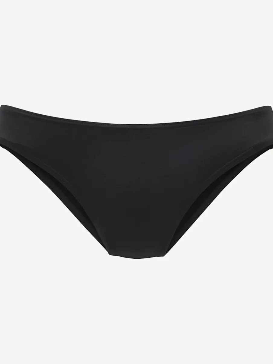 Bas de maillot de bain classique en microfibre douce avec motifs floraux