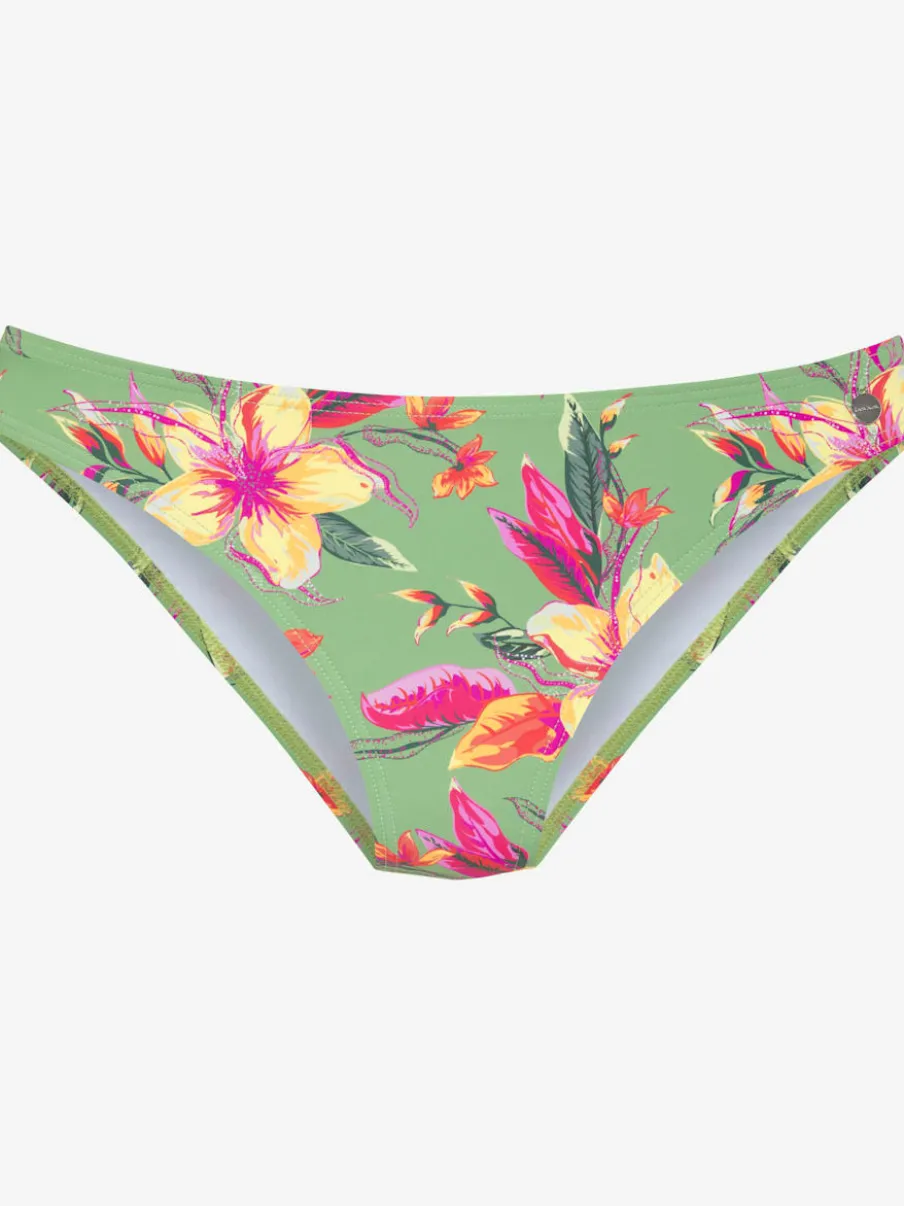 Bas de maillot de bain classique à motifs floraux et confortables