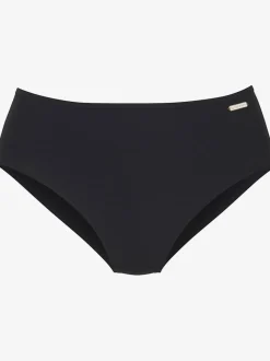 Bas de maillot de bain à coupe classique avec empiècements en polyamide recyclé