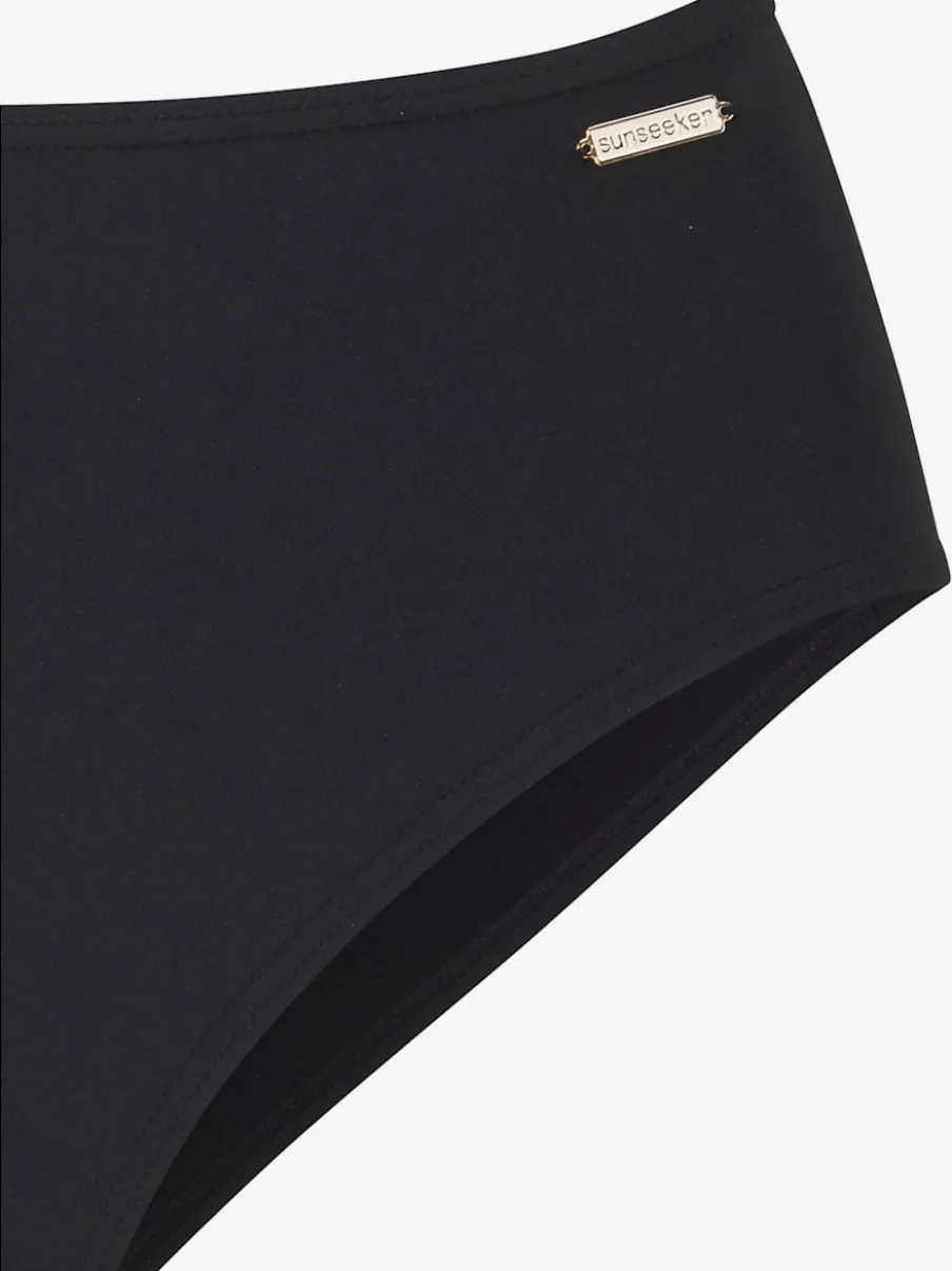 Bas de maillot de bain à coupe classique avec empiècements en polyamide recyclé