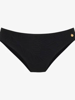 Bas de maillot de bain à coupe classique avec tissu structuré
