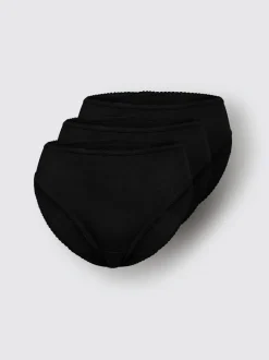 Bas de maillot de bain côtes fines