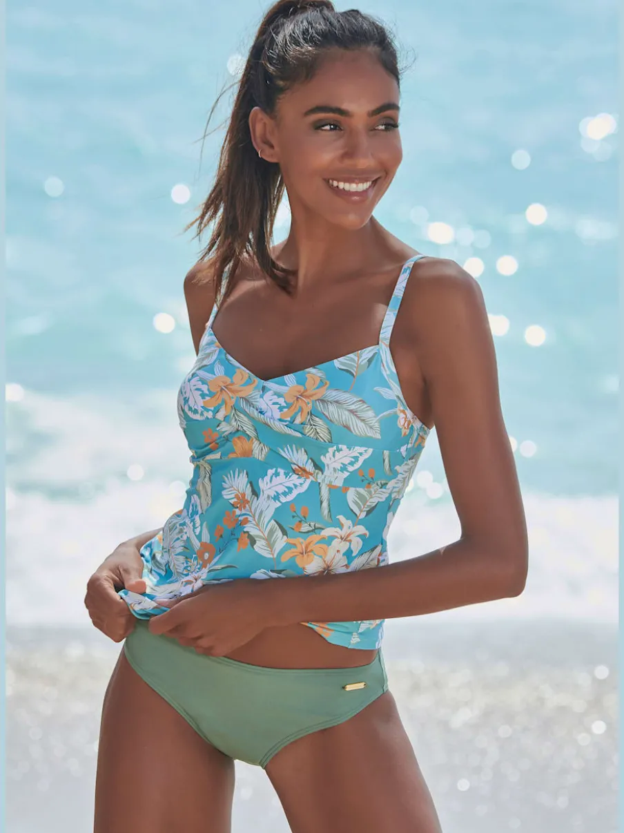 Bas de maillot de bain en microfibre douce à associer facilement