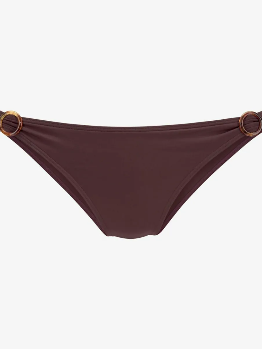 Bas de maillot de bain en microfibre douce à lanières réglables