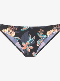 Bas de maillot de bain floral avec forme classique en polyamide recyclé