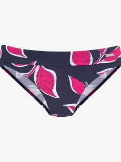 Bas de maillot de bain imprimé avec motifs floraux et microfibre douce