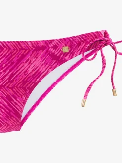 Bas de maillot de bain à imprimé graphique et ajusté