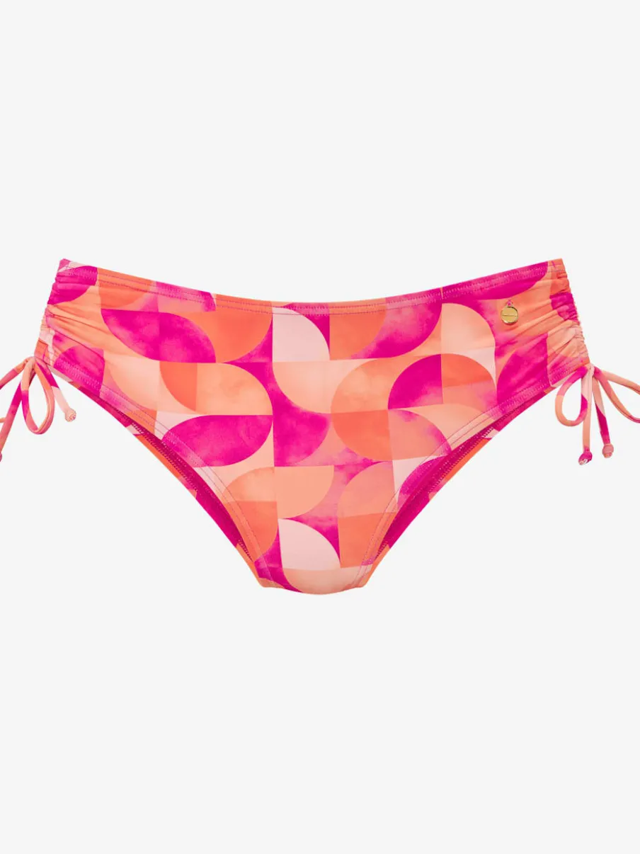 Bas de maillot de bain à imprimé moderne avec cordons réglables