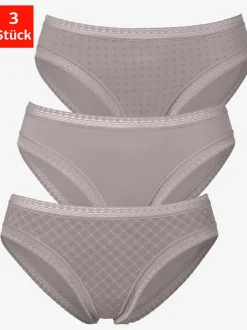 Bas de maillot de bain lot de 3 slips lascana