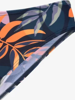 Bas de maillot de bain à motif floral avec coupe classique et polyamide recyclé