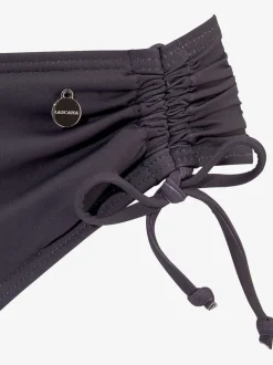 Bas de maillot de bain à motifs floraux avec liens à nouer