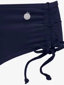 Bas de maillot de bain à motifs floraux avec liens à nouer