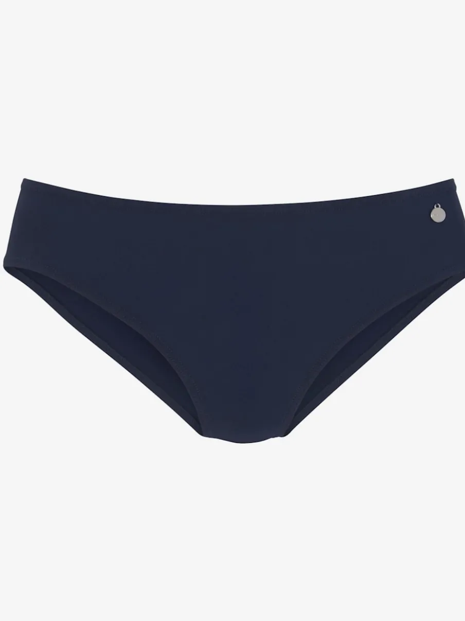 Bas de maillot de bain à motifs floraux en microfibre douce