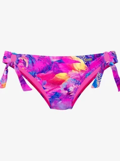 Bas de maillot de bain à nouer avec bandes latérales réglables