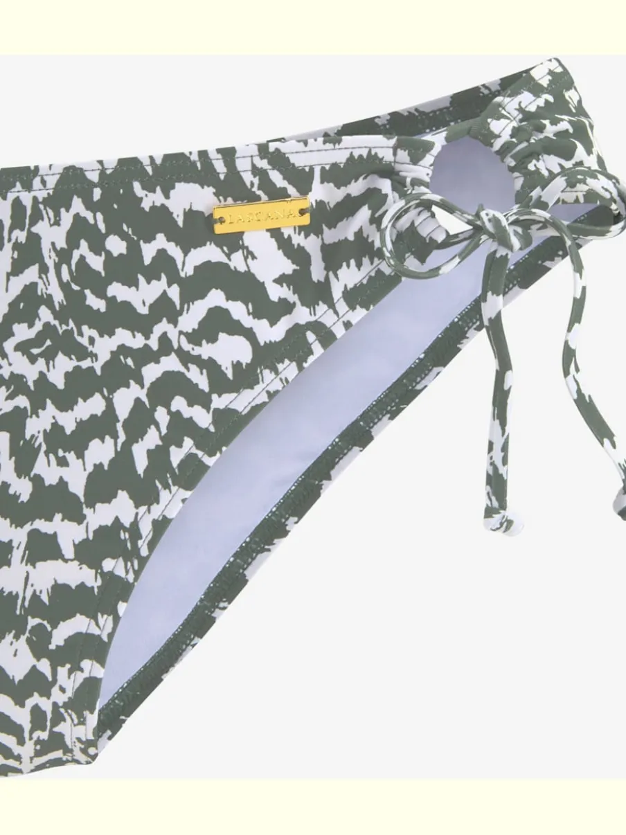Bas de maillot de bain à nouer sur les côtés en polyamide recyclé