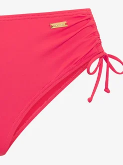 Bas de maillot de bain à resserrer sur les côtés en microfibre douce