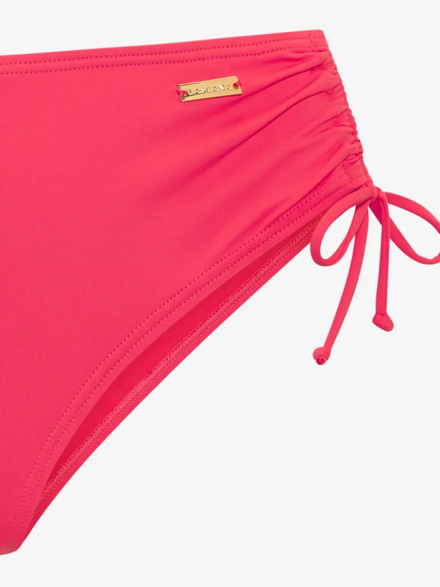 Bas de maillot de bain à resserrer sur les côtés en microfibre douce