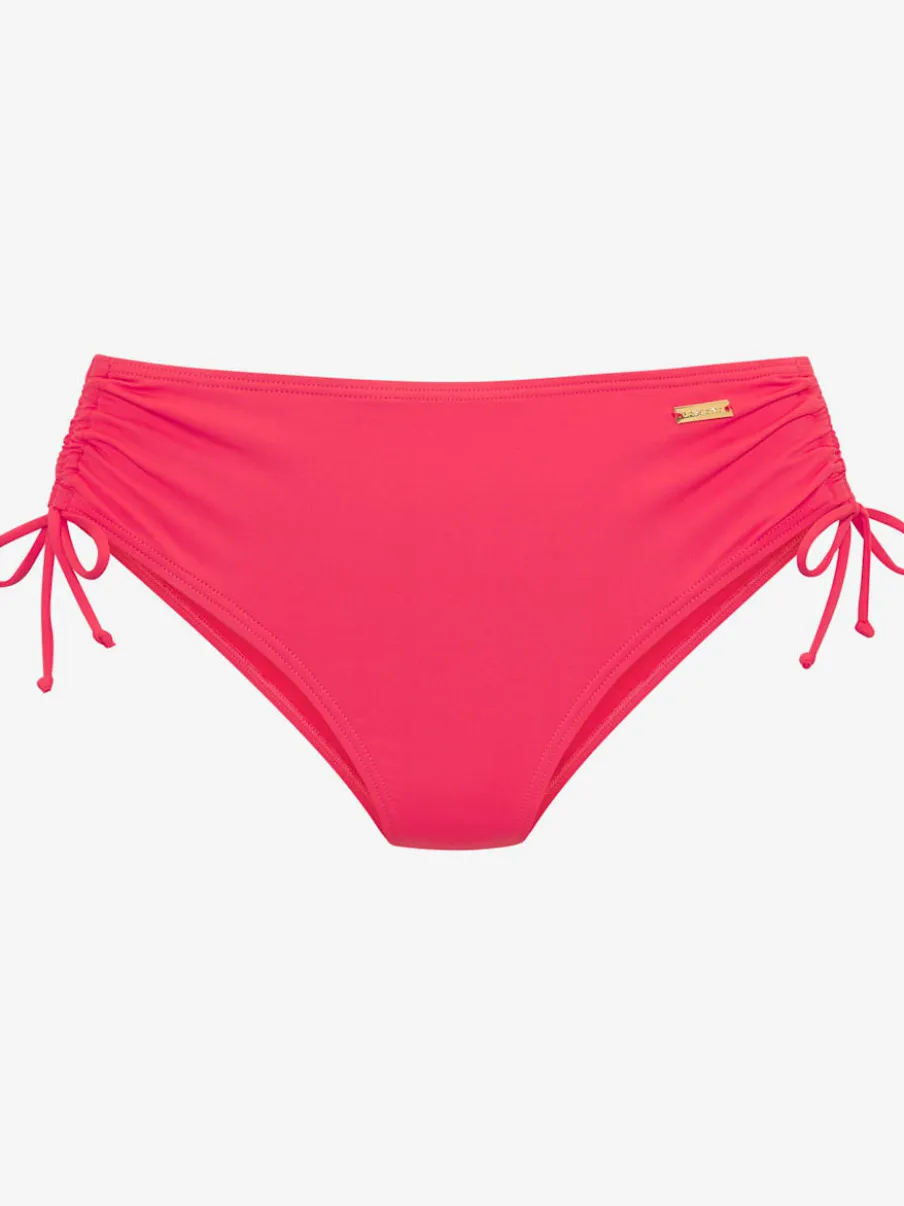 Bas de maillot de bain à resserrer sur les côtés en microfibre douce