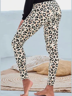 Bas de pyjama legging de nuit confortable