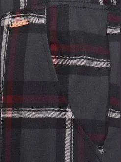 Bas de pyjama élégante pantacourt de pyjama avec motif sur toute la surface